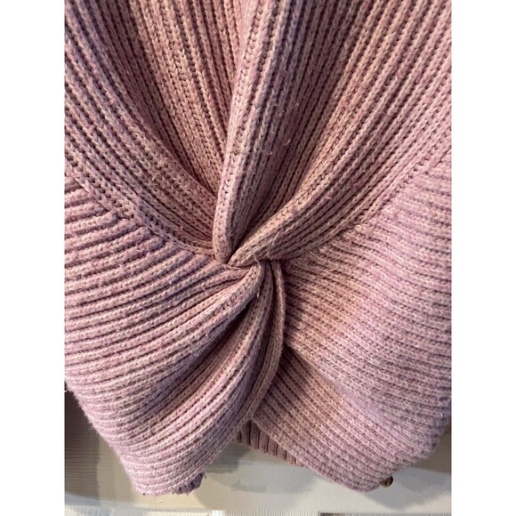 Scotch & Soda Sweater Girls Sz 16 Knotted Front Relaxed Fit Pullover Pink - Picture 2 of 8